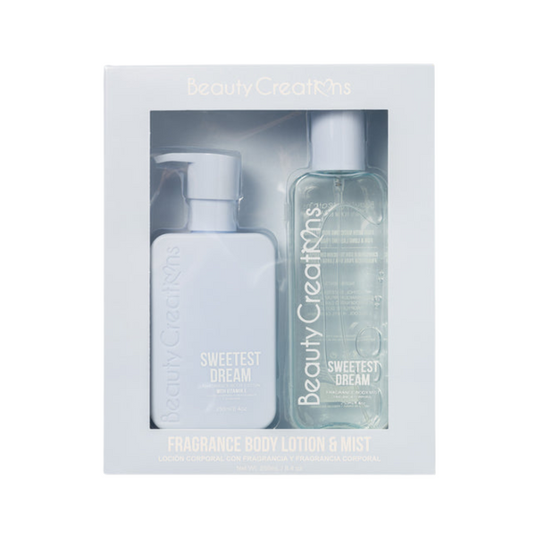 LOTION & MIST SET - BEAUTY CREATIONS – PinkGlamBox